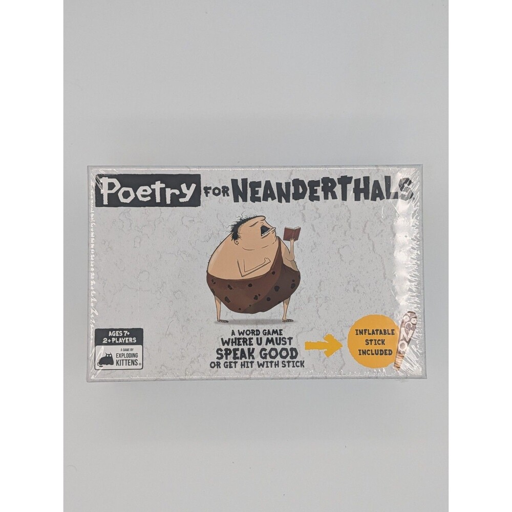Sealed - Poetry for Neanderthals Card Game Complete